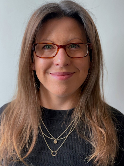 Portrait photograph of academic visitor to the School of Architecture, Building and Civil Engineering at Loughborough University, Victoria Tink